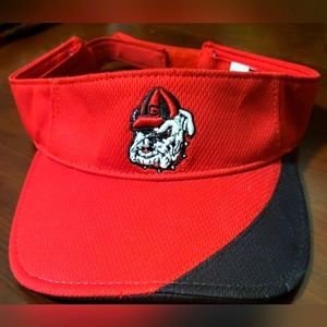 Adjustable University of Georgia Bulldog Visor